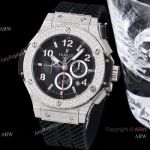 Copy Hublot Big Bang Original Automatic Watch Stainless steel Iced Out